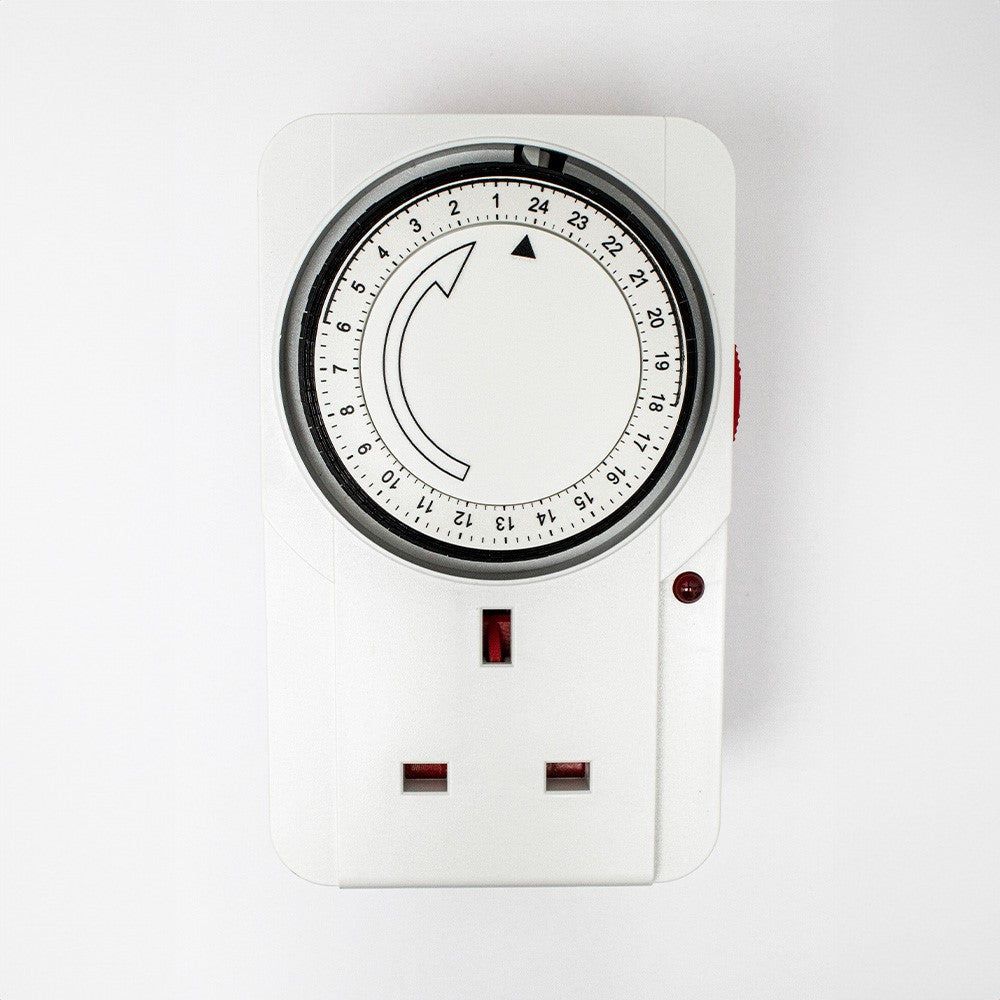 Powerplus 24-Hour Plug-In Mechanical Timer Switch (1322)