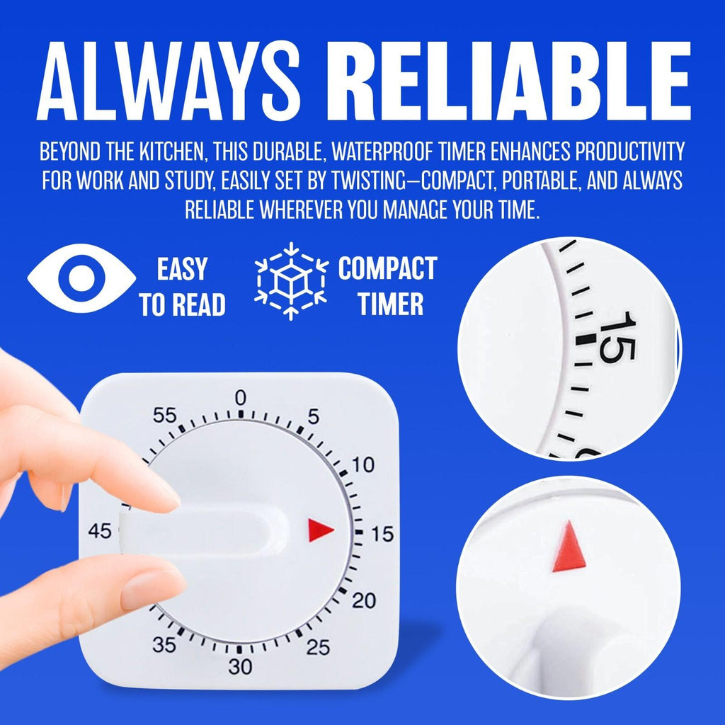 Prima 60 Minute Mechanical Kitchen Timer