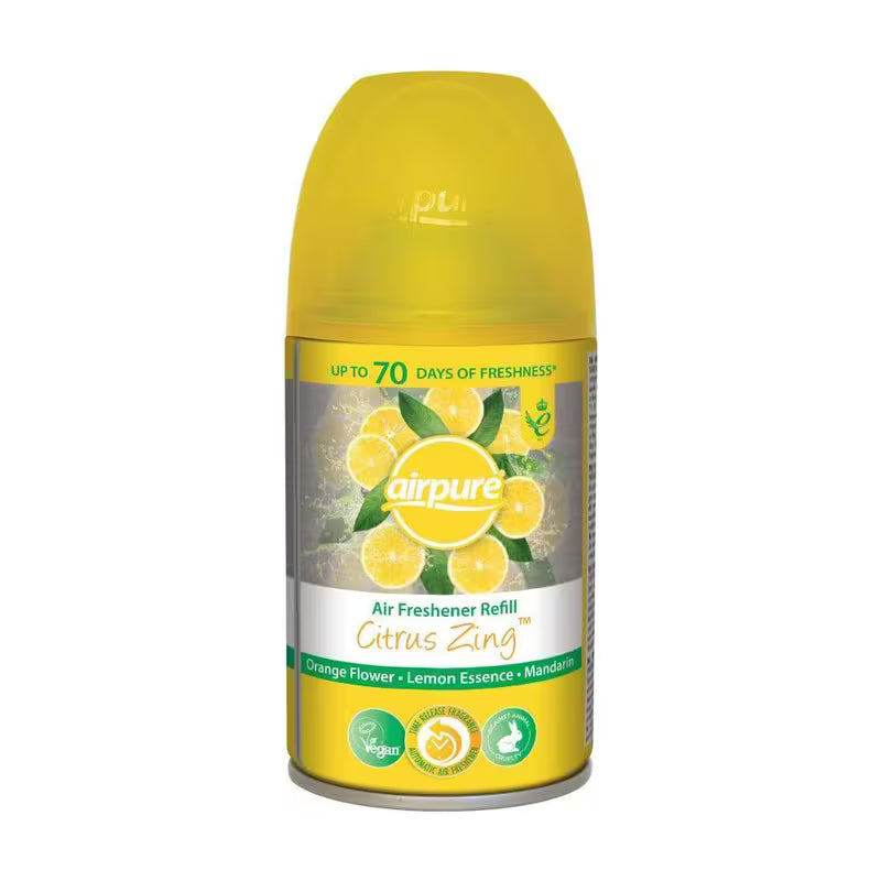 AirPure Moments Automatic Air Freshener Refill 250ml Citrus Zing