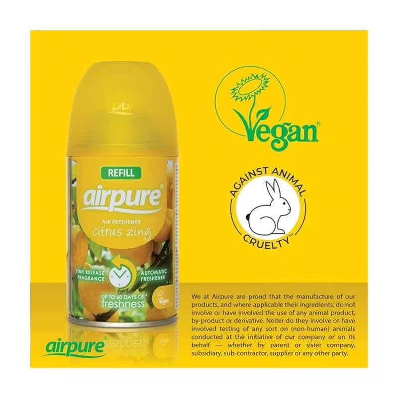 AirPure Moments Automatic Air Freshener Refill 250ml Citrus Zing