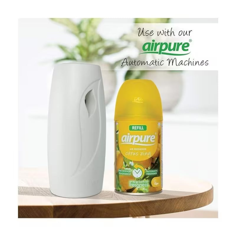 AirPure Moments Automatic Air Freshener Refill 250ml Citrus Zing
