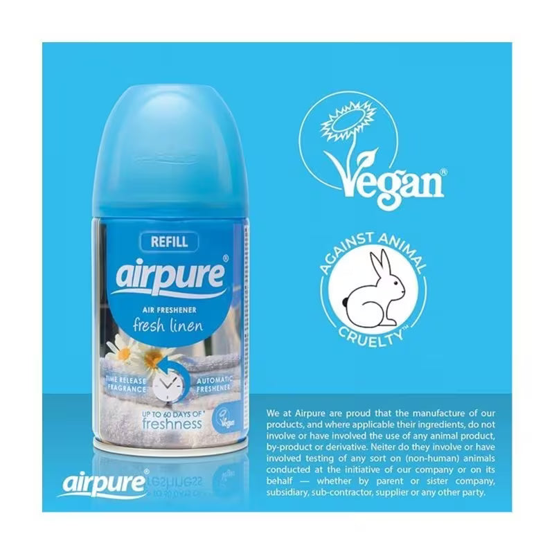 AirPure Moments Automatic Air Freshener Refill 250ml Fresh Linen