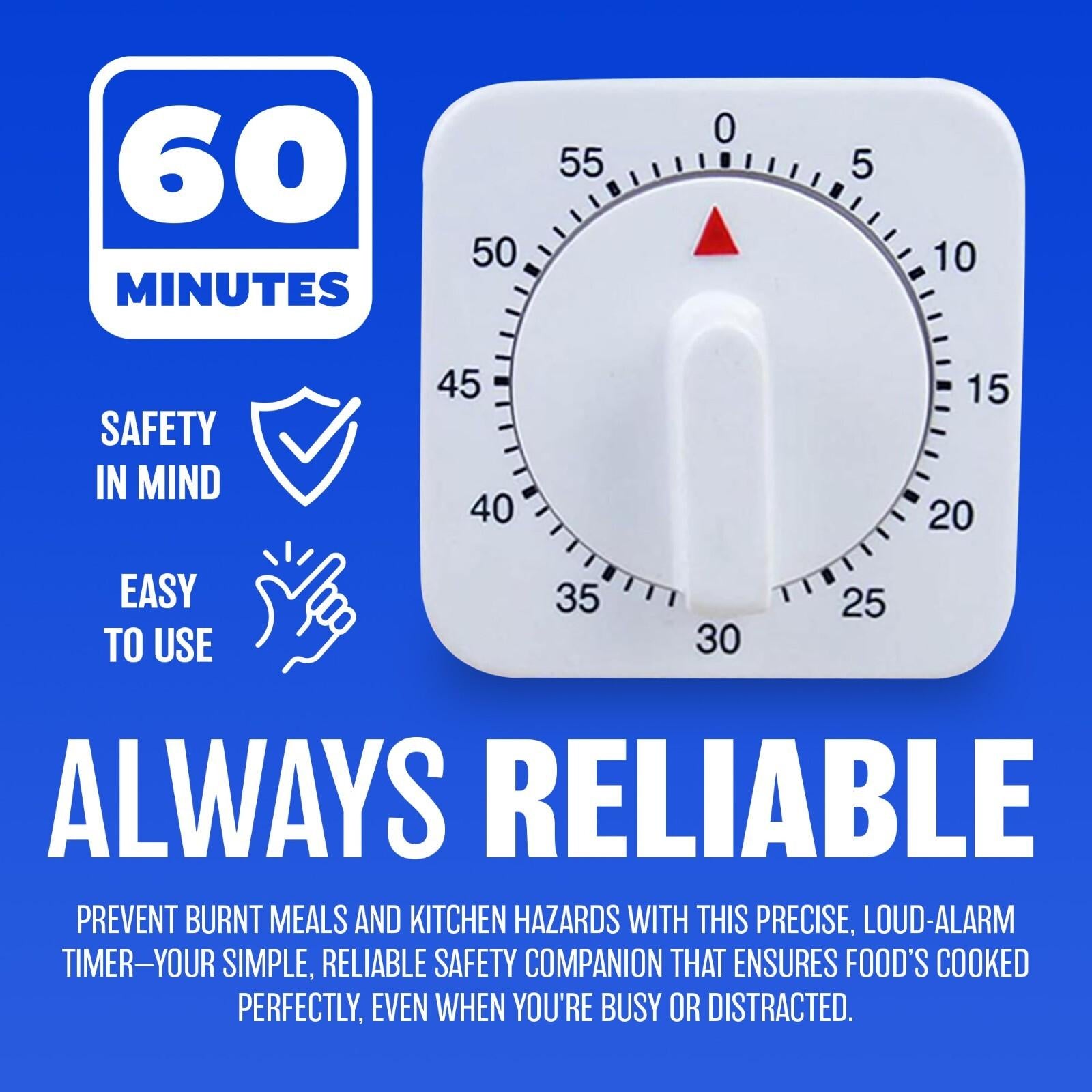 Prima 60 Minute Mechanical Kitchen Timer
