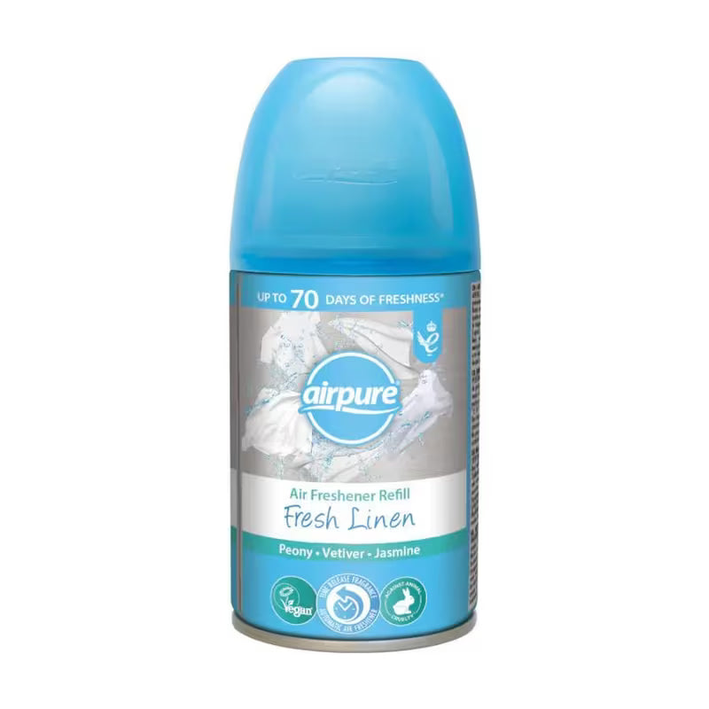 AirPure Moments Automatic Air Freshener Refill 250ml Fresh Linen