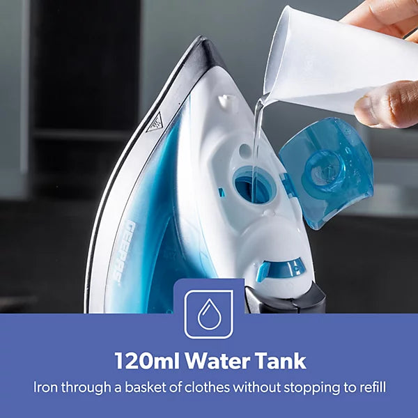 Geepas Steam Iron 1800W Blue (GSI7783UK-BL)