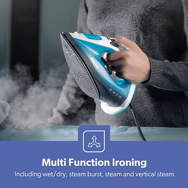 Geepas Steam Iron 1800W Blue (GSI7783UK-BL)