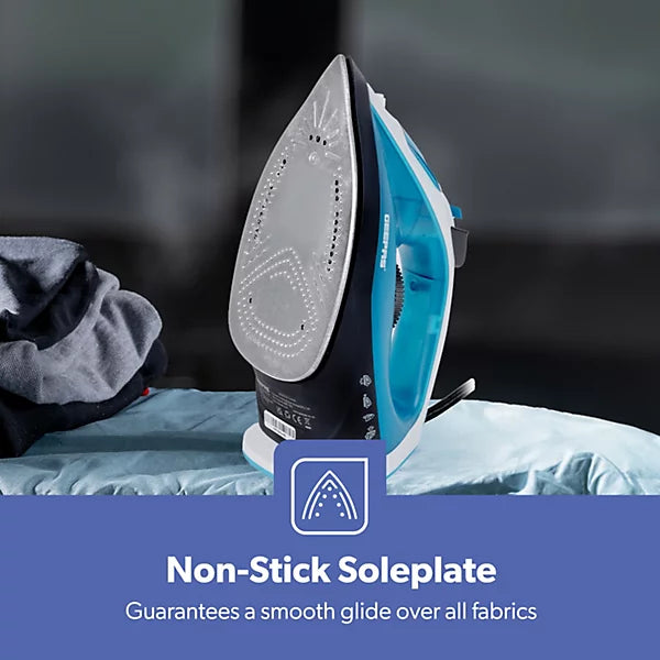 Geepas Steam Iron 1800W Blue (GSI7783UK-BL)