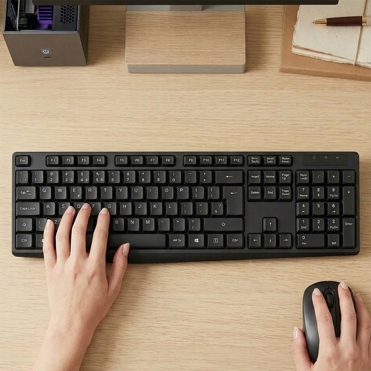 Groov-e Wireless Keyboard & Mouse Set (GVPC14BK)