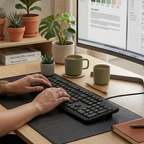 Ven-Dens USB Wired Full Size Office Keyboard (VD-KB004)