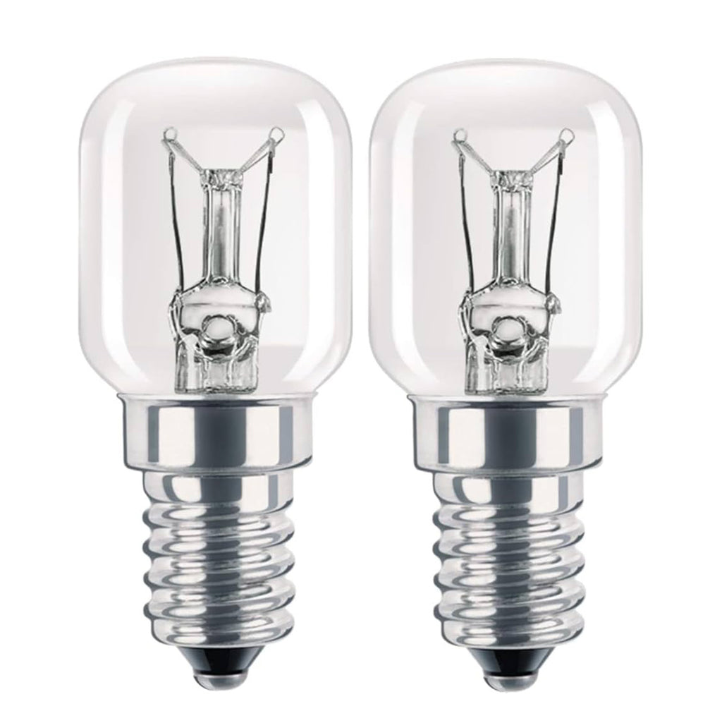 Powerplus Oven Bulbs 15W E14 SES Clear 2 Pack (3229)