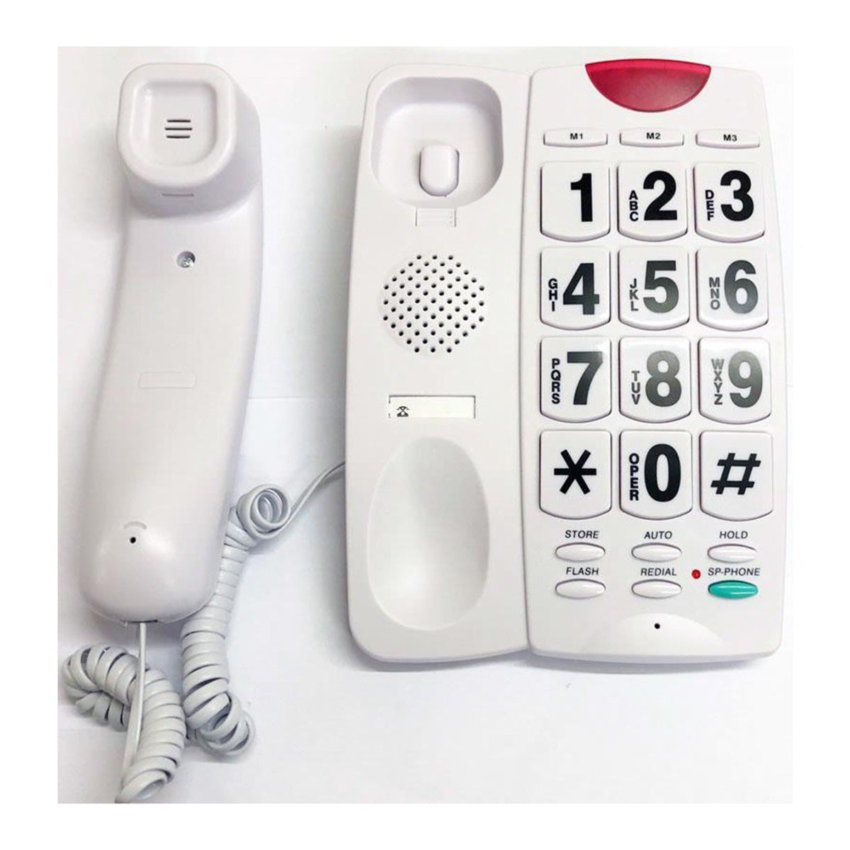 Powerplus Jumbo Button Telephone with Speaker (9160)