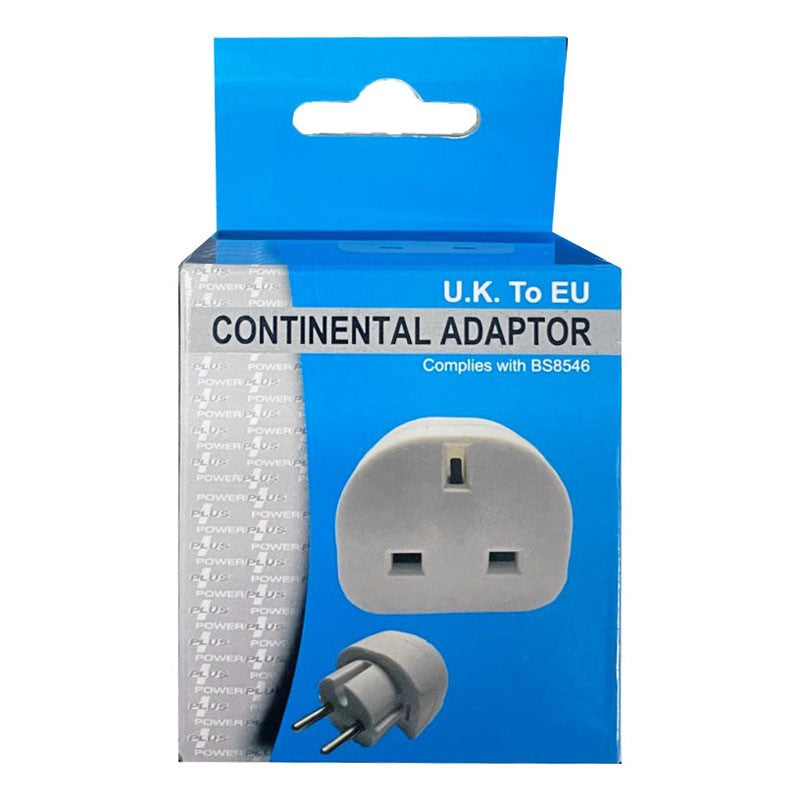 Powerplus Continental Adaptor UK to Europe (1035)