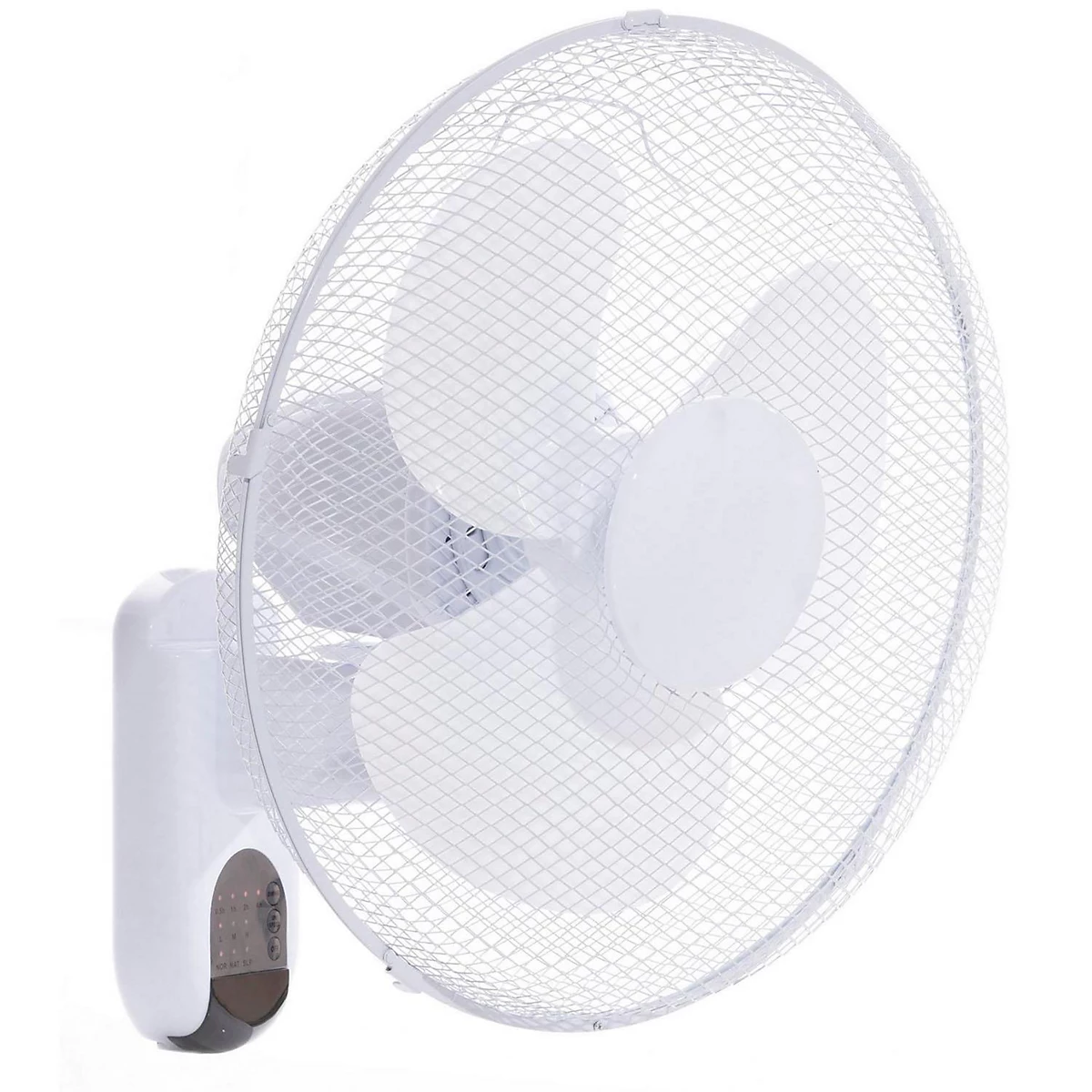 Pro-Elec 16” Wall Mounted Oscillating Fan with Remote