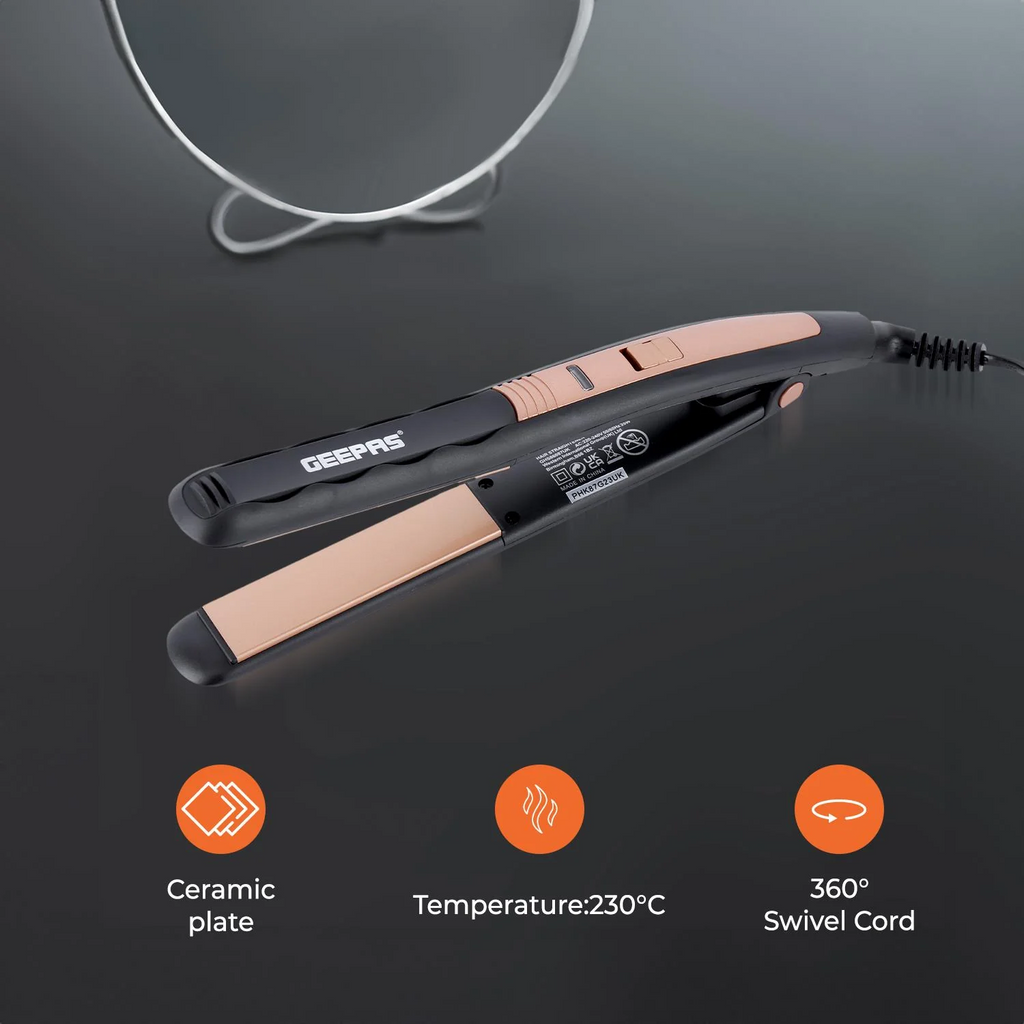 Geepas Ceramic Hair Straighteners (GHS86087UK)