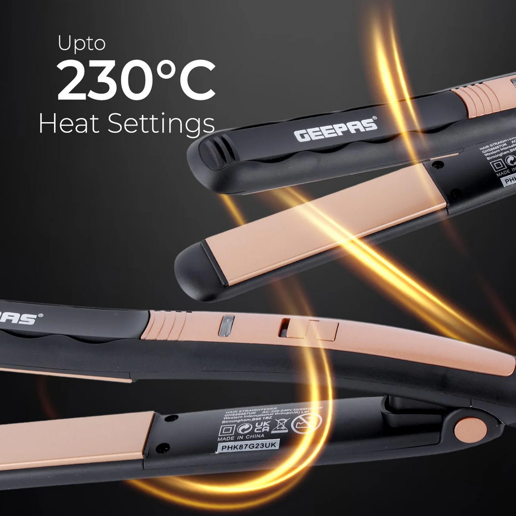 Geepas Ceramic Hair Straighteners (GHS86087UK)