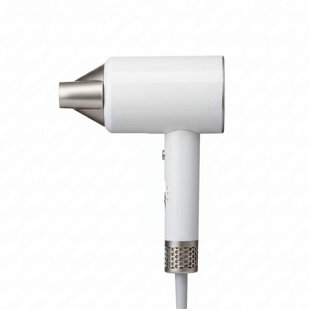 ExtraStar 1600W–2000W Ionic Hair Dryer (NAT-2285B) – White