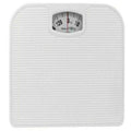Prima Mechanical Dial Bathroom Scales White 130kg Capacity