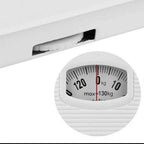 Prima Mechanical Dial Bathroom Scales White 130kg Capacity