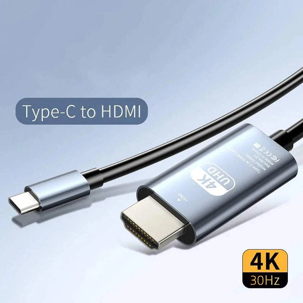 Ven-Dens USB-C to HDMI Cable 2m (VD-ADP017)
