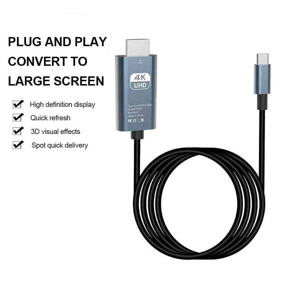 Ven-Dens USB-C to HDMI Cable 2m (VD-ADP017)