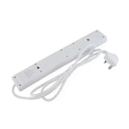 Powerplus 6-Gang UK Extension Lead with 2m Cable (1008/1342)