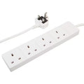 Securlec 4 Way UK Extension Lead with 1m Cable (SL9020)
