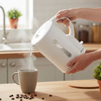 Powerplus 1.7L Cordless Electric Kettle - White (6331)