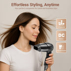 ExtraStar 1200W Foldable Travel Hair Dryer (NAT-209) - Black