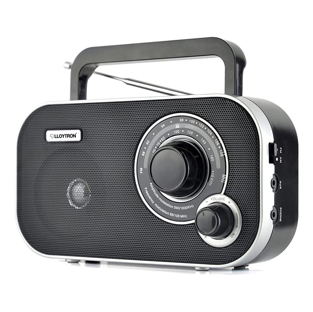 Lloytron Calypso Portable AM/FM Radio (N2405BK)