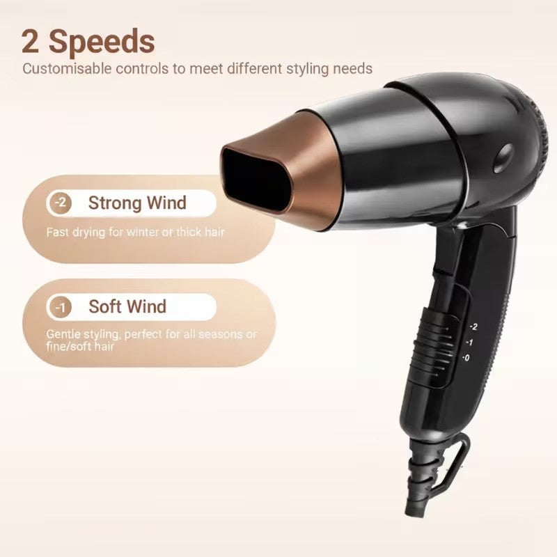 Powerplus 1200W Travel Hair Dryer (6281)