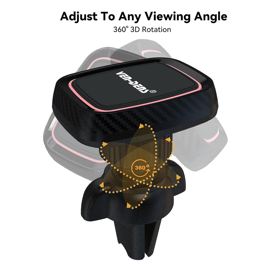 Ven-Dens Magnetic Car Phone Holder Air Vent Mount (VD-HD015)