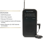 Lloytron Compact AM/FM Personal Radio (N2202BK)