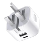 Ven-Dens 20W Fast Charger Adaptor Dual Port QC 3.0 + PD 20w (SP-TC78AC)