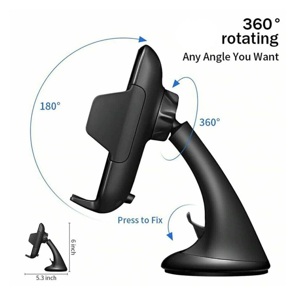 Ven-Dens Universal Phone Holder Car Window Mount (VD-HD002)