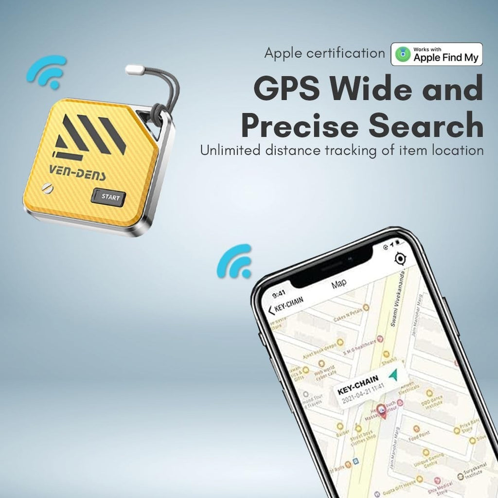 Ven-Dens Smart Bluetooth Tracker Tag (VD-TAG001) - Green