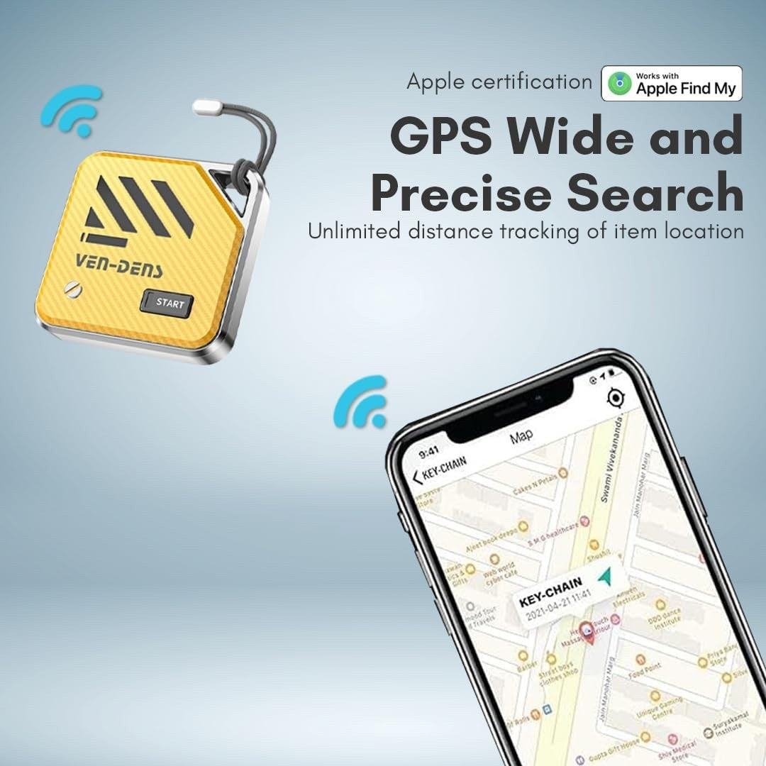 Ven-Dens Smart Bluetooth Tracker Tag (VD-TAG001) - Green