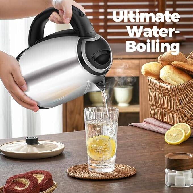 Infapower 1.8L Stainless Steel Cordless Electric Kettle (X503)