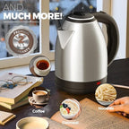 Infapower 1.8L Stainless Steel Cordless Electric Kettle (X503)