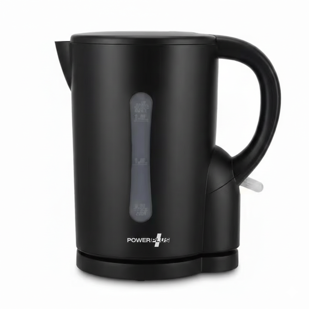 Powerplus 1.7L Cordless Electric Kettle - Black (6332)