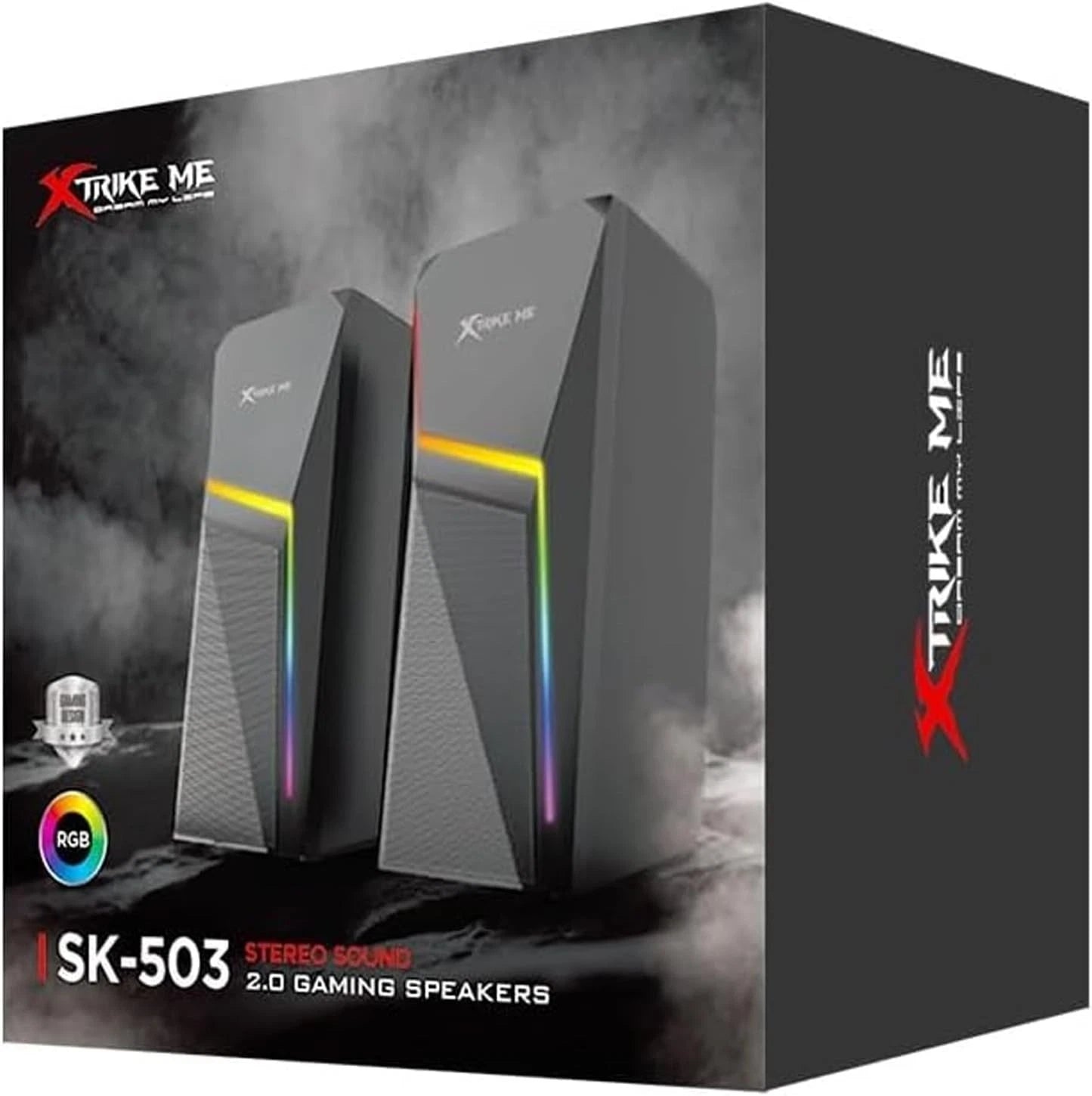 XTrike Me RGB Gaming Speakers 6W Bluetooth 5.0/AUX (SK-503)
