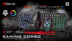 XTrike Me Gaming Combo Keyboard Mouse Headset & Pad (CM-406)