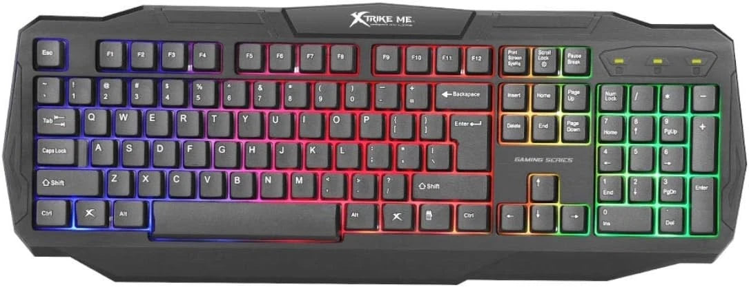 XTrike Me Gaming Combo Keyboard Mouse Headset & Pad (CM-406)