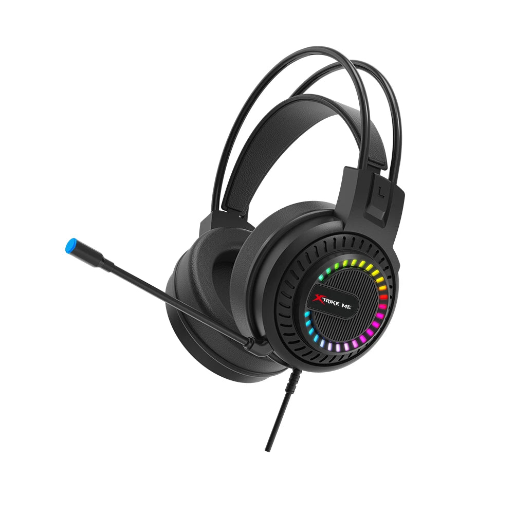 XTrike Me RGB Gaming Headset Stereo Mic for PC/PS5/Xbox (HP-318)