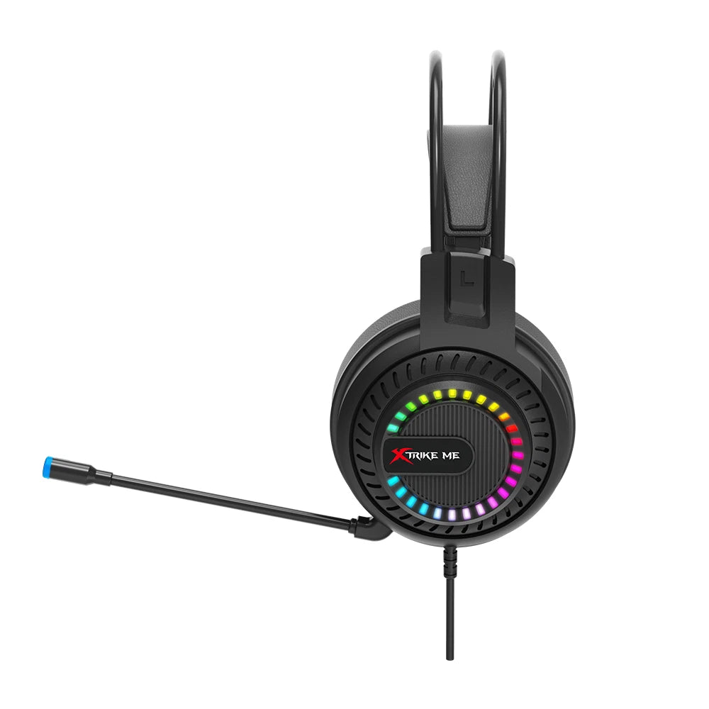 XTrike Me RGB Gaming Headset Stereo Mic for PC/PS5/Xbox (HP-318)