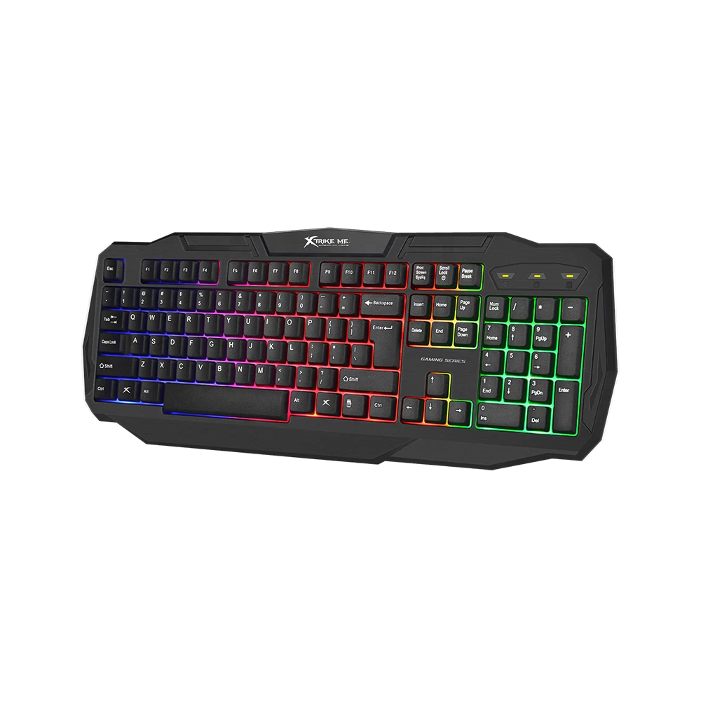Xtrike Me KB-302 Illuminated Gaming Keyboard USB Wired