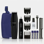 Wahl Groom Ease 11pc Grooming Kit Beard & Detail Trimmer Set (5537-6317)