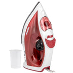 Geepas 1800W Steam Iron White & Red (GSI7783UK-RD)