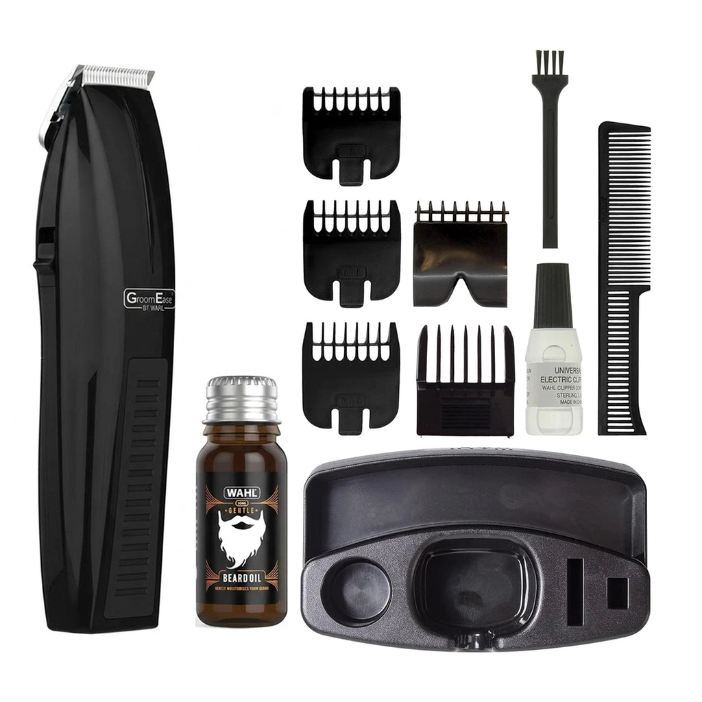 WAHL Battery Beard Trimmer Grooming Gift Set with Oil (5537-802)