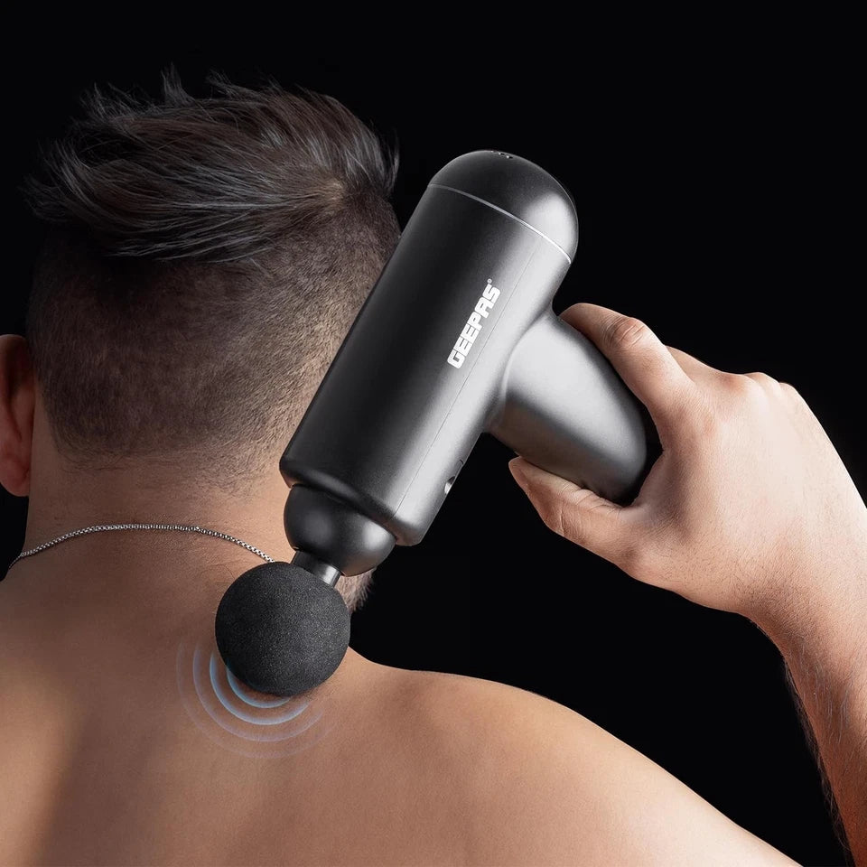 Geepas Rechargeable Handheld Massage Gun GM86081UK