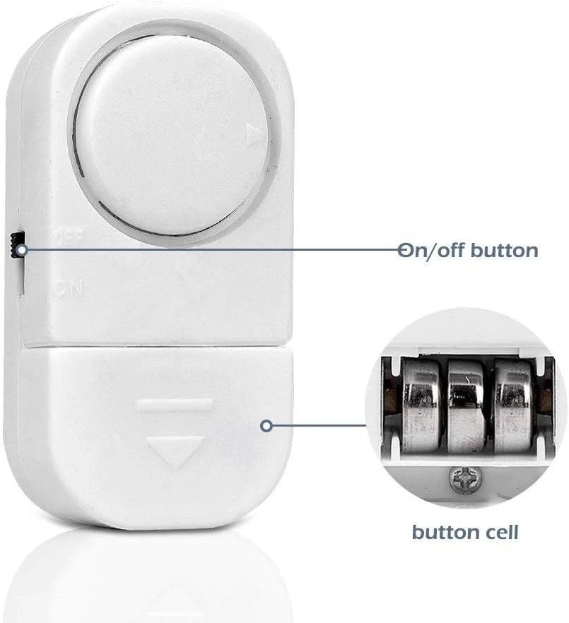 Kingavon 2-Pack Door & Window Entry Alarm Set CD101